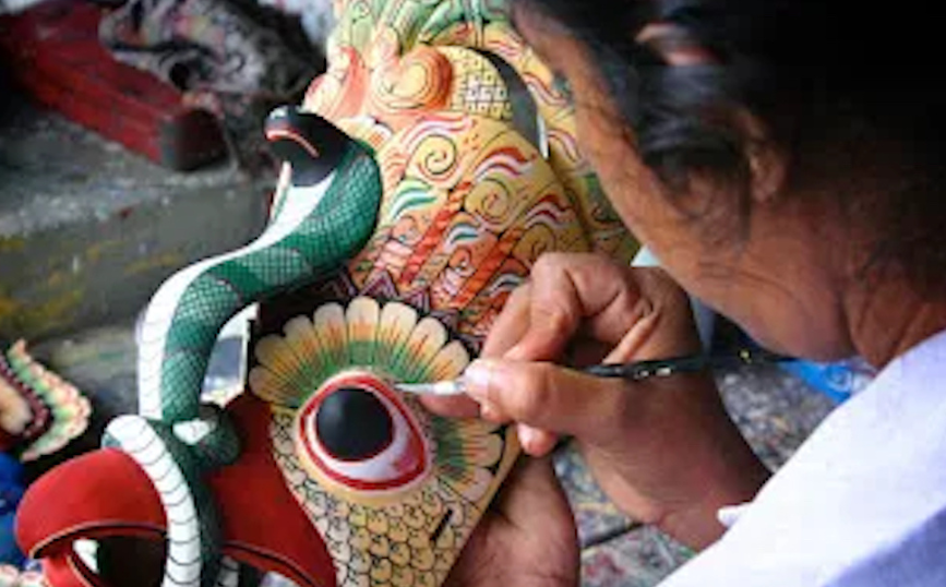 Mask Carving & Painting