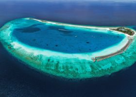 2103_Finolhu Maldives_Aerial - Hero 2 (Reef-ringed Lagoon)